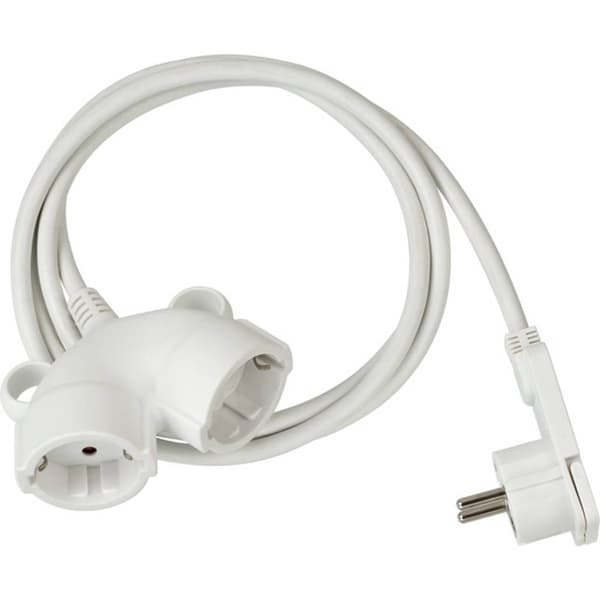 Brennenstuhl 1161820220 Ström Förlängningskabel Vit 10.00 m H05VV-F 3G 1,5 mm²