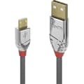 Miniatyrbild 1 av 2: LINDY USB-kabel USB 2.0 USB-A kontakt, USB-Micro-B-kontakt 3.00 m Grå 36653