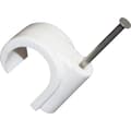 Miniatyrbild 2 av 2: TRU COMPONENTS 523532 Plastkrokar 1571797 Bunt Ø-område 20 mm (max) Matt vit 100 st