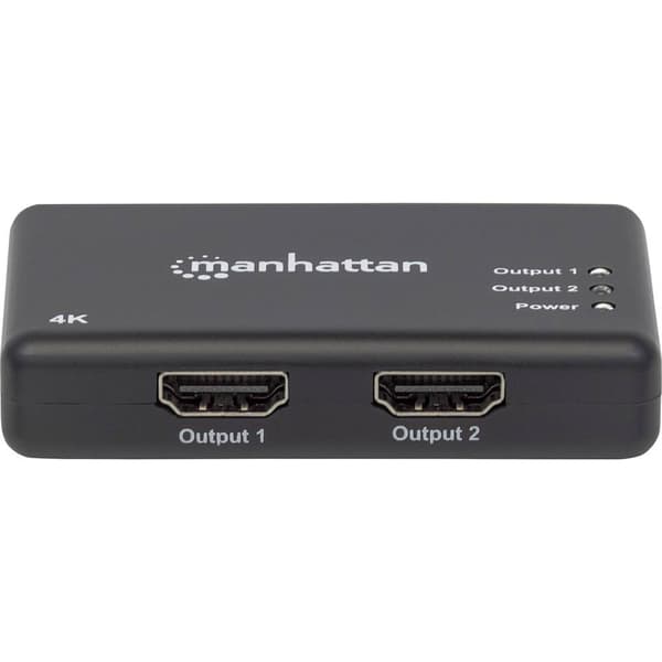 Manhattan 207669 2 Port HDMI-Splitter 4096 x 2160 pixel Svart