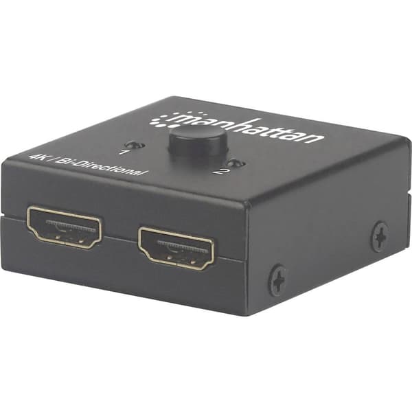 Manhattan 2 Port HDMI-Splitter 4096 x 2160 pixel Svart