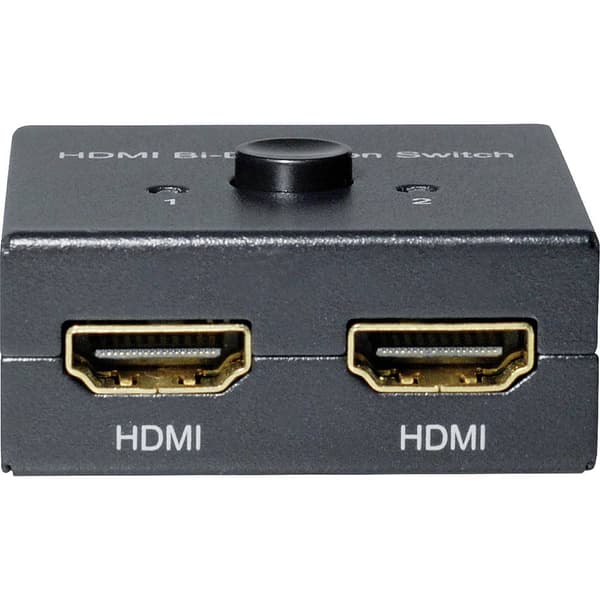 Maxtrack CS 32 L HDMI-Switch dubbelriktad 3840 x 2160 pixel Svart