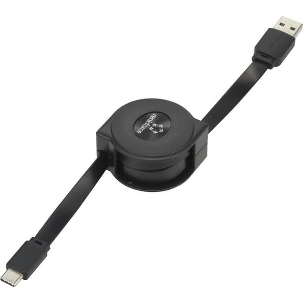 Renkforce USB-kabel USB 3.2 Gen1 (USB 3.0) USB-C®-kontakt, USB-A kontakt 0.80 m Svart RF-4352328