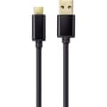 Miniatyrbild 2 av 4: Renkforce USB-kabel USB 2.0 USB-A kontakt, USB-C®-kontakt 1.80 m Svart Tillämplig kontakt på båda sidor RF-4547682