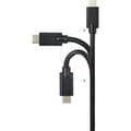 Miniatyrbild 2 av 4: Renkforce USB-kabel USB 3.2 Gen2x2 USB-C®-kontakt 2.00 m Svart Skärmad RF-4531576