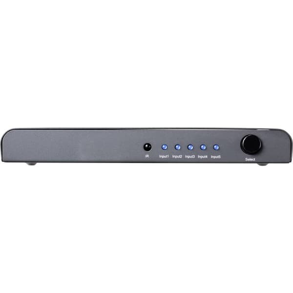 SpeaKa Professional SP-HSW-250 5 Port HDMI-Switch UHD 4K @ 60 Hz