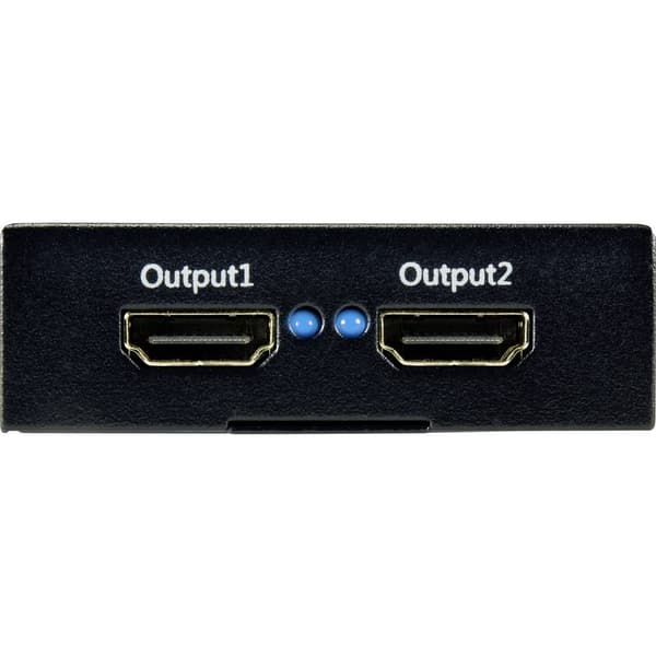 SpeaKa Professional SP-HDS-220 1+2 Port HDMI-Splitter Ultra HD-kapabel 3840 x 2160 pixel Svart
