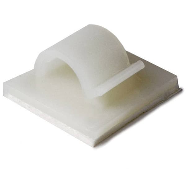 HellermannTyton RB8-PA66-NA Monteringssockel självhäftande 151-13606 Bunt-Ø (fast)=8 mm Natur 100 st