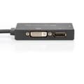 Miniatyrbild 3 av 4: Digitus AV Konverter AK-330403-002-S [HDMI - DVI, VGA, DisplayPort] 3840 x 2160 Pixel