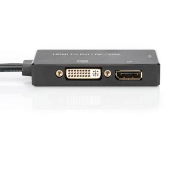 Digitus AV Konverter AK-330403-002-S [HDMI - DVI, VGA, DisplayPort] 3840 x 2160 Pixel