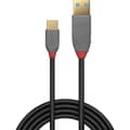 Miniatyrbild 2 av 4: LINDY USB-kabel USB 2.0 USB-A kontakt, USB-C®-kontakt 0.50 m Svart 36885