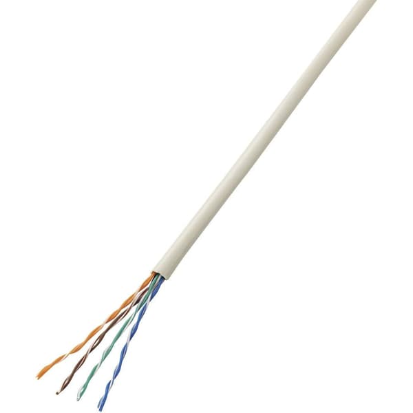 TRU COMPONENTS TC-7572796 Telefonkabel J-Y(ST)Y 4 x 0.80 mm Grå 25 m