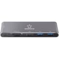 Miniatyrbild 6 av 7: Renkforce RF-4599772 USB-C®-dockningsstation Passar till följande märken: univerzálny M.2 SSD-kort., Integrerad kartläs