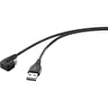 Miniatyrbild 1 av 4: Renkforce USB-kabel USB 2.0 USB-C®-kontakt, USB-A kontakt 1.00 m Svart RF-4609276