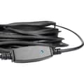 Miniatyrbild 3 av 4: Digitus USB-kabel USB 3.2 Gen1 (USB 3.0) USB-A kontakt, USB-A uttag 15.00 m Svart Skärmad, dubbelt skärmad DA-73106