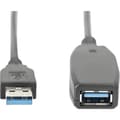 Miniatyrbild 2 av 4: Digitus USB-kabel USB 3.2 Gen1 (USB 3.0) USB-A kontakt, USB-A uttag 15.00 m Svart Skärmad, dubbelt skärmad DA-73106