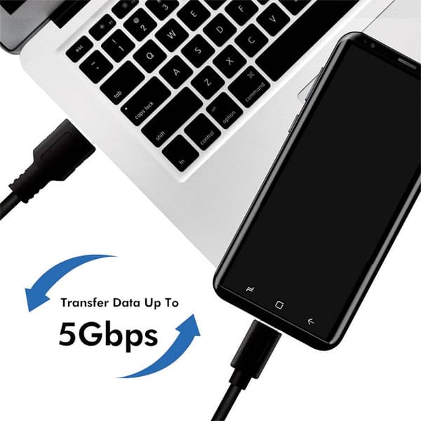 LogiLink USB-kabel USB 3.2 Gen1 (USB 3.0) USB-A kontakt, USB-C®-kontakt 1.50 m CU0169