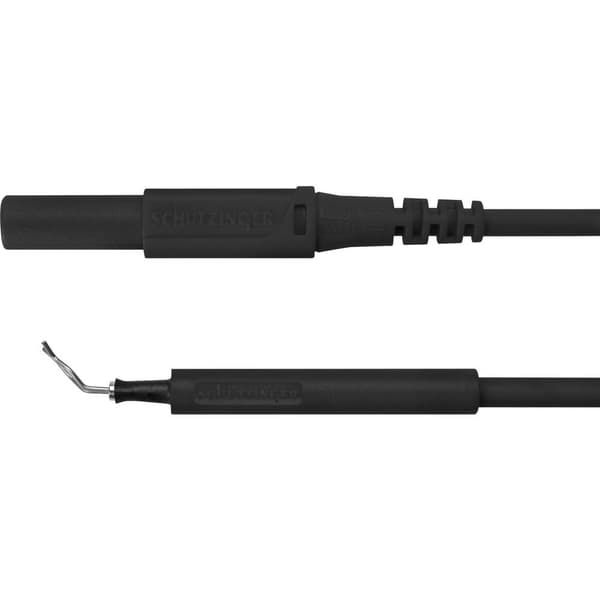 Schützinger AL 8322 / ZPK / 1 / 100 / SW Adapterkabel 4 mm stiftdon Prob Svart 1 st