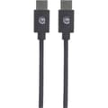 Miniatyrbild 3 av 4: Manhattan USB-kabel USB 2.0 USB-C®-kontakt 3.00 m Svart 354882