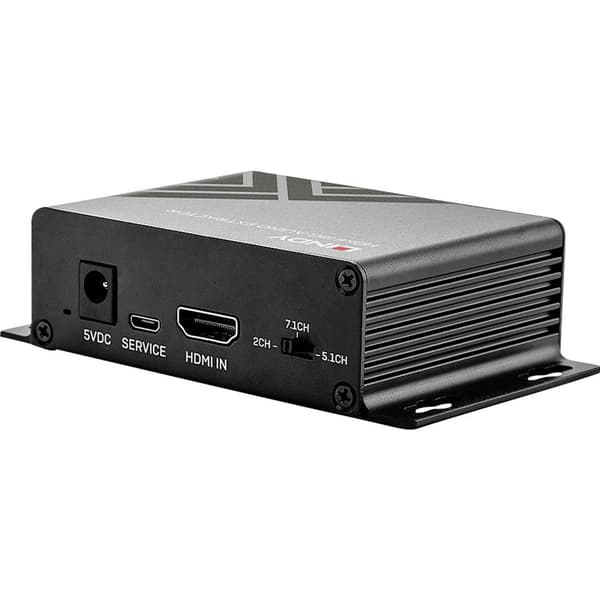 LINDY Audio Extraktor HDMI 18G Audio Extractor [HDMI - HDMI] 3840 x 2160 Pixel