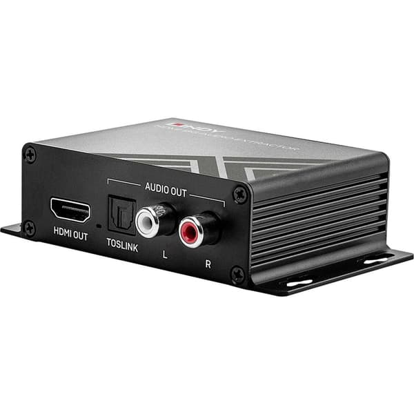 LINDY Audio Extraktor HDMI 18G Audio Extractor [HDMI - HDMI] 3840 x 2160 Pixel