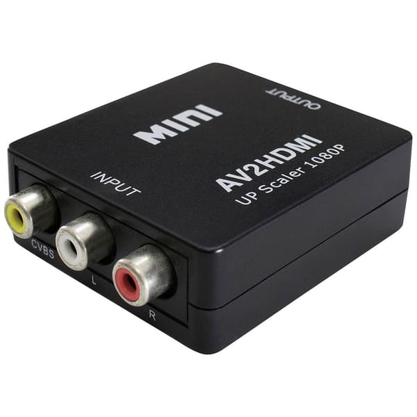 Maxtrack AV Konverter CS 37 L [AV - HDMI] 1920 x 1080 Pixel