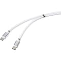 Miniatyrbild 2 av 4: Renkforce USB-kabel USB 2.0 USB-C®-kontakt, USB-C®-kontakt 2.00 m Vit guldpläterad kontakt TO-6886785