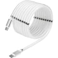 Miniatyrbild 1 av 4: Renkforce USB-kabel USB 2.0 USB-C®-kontakt, USB-C®-kontakt 2.00 m Vit guldpläterad kontakt TO-6886785