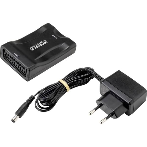 SpeaKa Professional AV Konverter SP-9395928 [SCART - HDMI] 1920 x 1080 Pixel