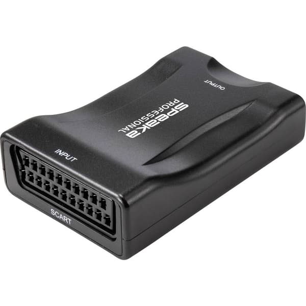 SpeaKa Professional AV Konverter SP-9395928 [SCART - HDMI] 1920 x 1080 Pixel