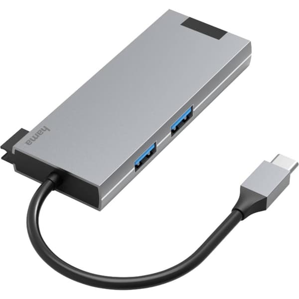Hama USB-C®-dockningsstation 00200109 Passar till följande märken: univerzálny inkl. laddningsfunktion-lås, USB-C® Powe