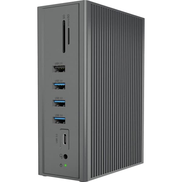 ICY BOX USB-C®-dockningsstation IB-DK2262AC Passar till följande märken: univerzálny