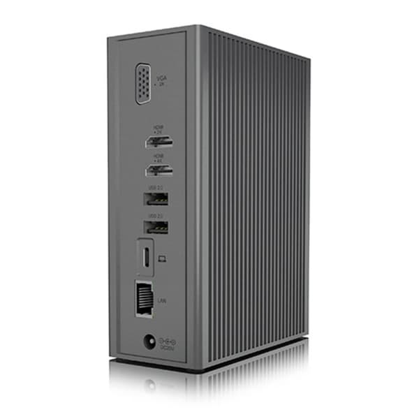 ICY BOX USB-C®-dockningsstation IB-DK2262AC Passar till följande märken: univerzálny