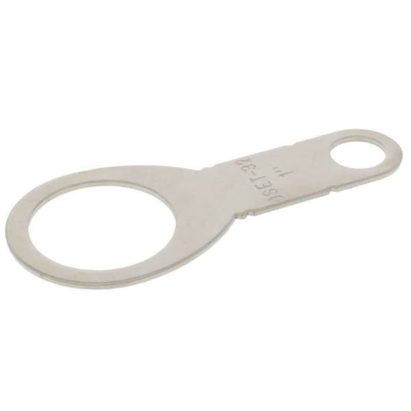 Wiska 50065637 OSET 32 Jordband M32 Mässing (förnicklad) 1 st