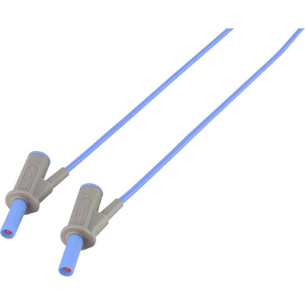 VOLTCRAFT MSB-501 Mätledning-Set Laminerade stickdon 4 mm Laminerade stickdon 4 mm 0.50 m 12 st
