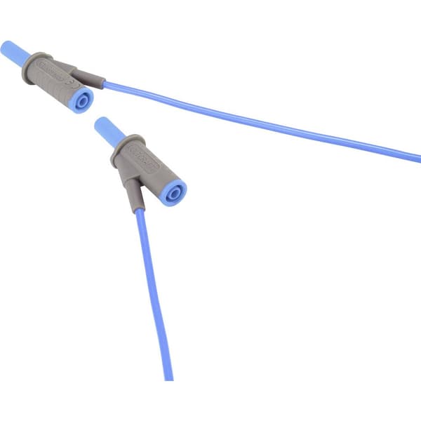 VOLTCRAFT MSB-501 Mätledning-Set Laminerade stickdon 4 mm Laminerade stickdon 4 mm 0.50 m 12 st