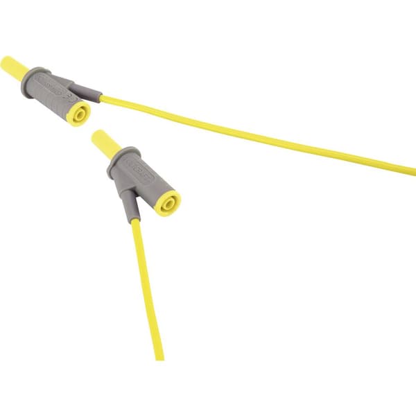 VOLTCRAFT MSB-501 Mätledning-Set Laminerade stickdon 4 mm Laminerade stickdon 4 mm 0.50 m 12 st