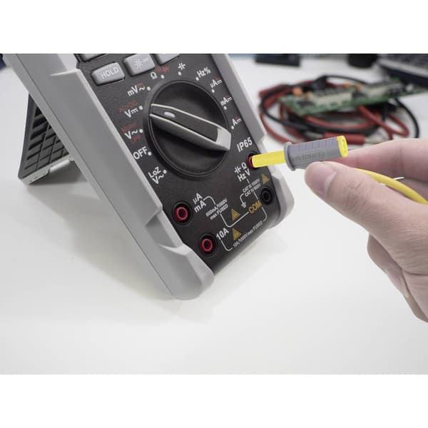 VOLTCRAFT MSB-501 Mätledning-Set Laminerade stickdon 4 mm Laminerade stickdon 4 mm 0.50 m 12 st