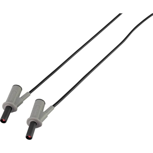 VOLTCRAFT MSB-501 Mätledning-Set Laminerade stickdon 4 mm Laminerade stickdon 4 mm 0.50 m 12 st