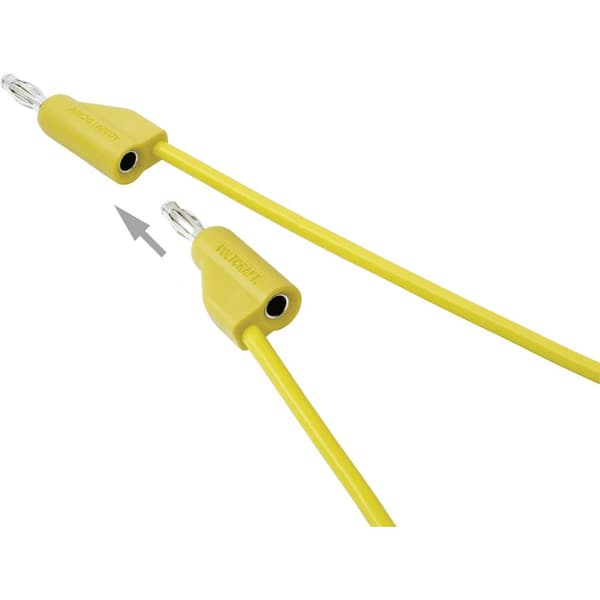 HögflexibelMätledning-Set [Laminerade stickdon 4 mm -Laminerade stickdon 4 mm ] 25.00 cm,MSB-30010 A