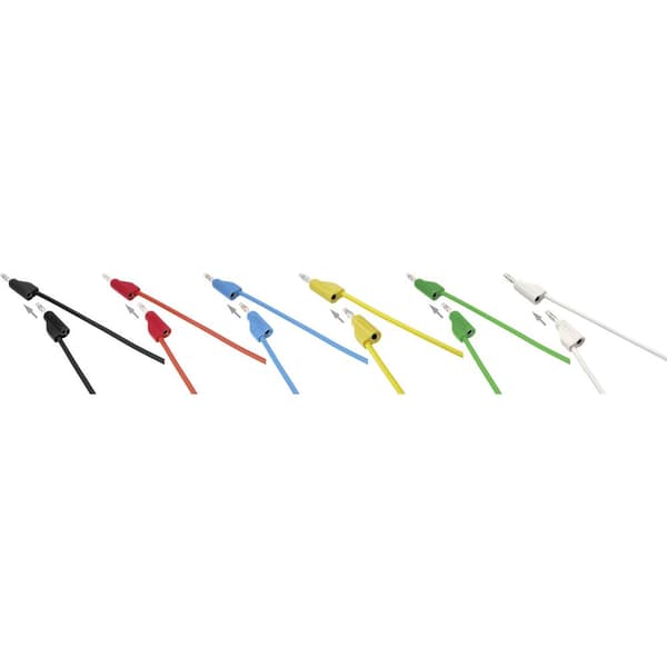 HögflexibelMätledning-Set [Laminerade stickdon 4 mm -Laminerade stickdon 4 mm ] 25.00 cm,MSB-30010 A