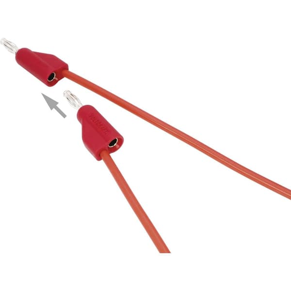 HögflexibelMätledning-Set [Laminerade stickdon 4 mm -Laminerade stickdon 4 mm ] 1.00 m,MSB-30010 A