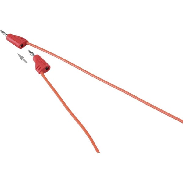 VOLTCRAFT MSB-200 Mätledning-Set Laminerade stickdon 2 mm Laminerade stickdon 2 mm 12 st