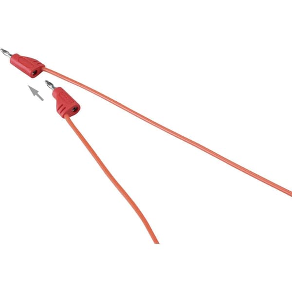 VOLTCRAFT MSB-200 Mätledning-Set Laminerade stickdon 2 mm Laminerade stickdon 2 mm 12 st