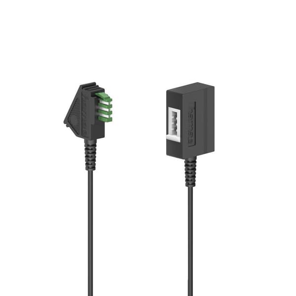 Hama Telefon Anslutningskabel [1x TAE-U-stiftdon - 1x TAE-U-hylsdon] 6 m Svart
