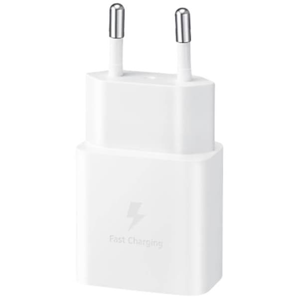 Samsung EP-T1510XWEGEU USB-laddare 15 W 1x USB-C® Vit Snabbladdare