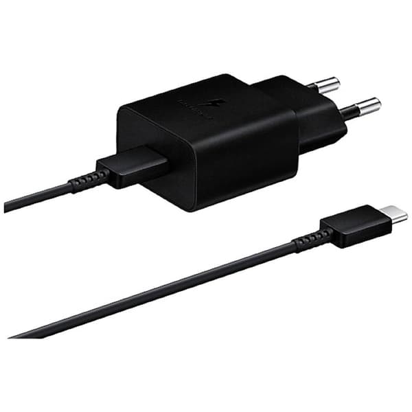 Samsung EP-T1510XBEGEU USB-laddare 15 W 1x USB-C® Svart Snabbladdare
