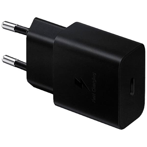 Samsung EP-T1510NBEGEU USB-laddare 15 W 1x USB-C® Svart Utan kabel, Snabbladdare Svart