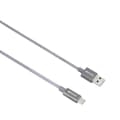 Miniatyrbild 2 av 4: Skross USB-kabel USB 3.2 Gen1 (USB 3.0) USB-A kontakt 1.20 m Space Grå Rund, Flexibel, Polymer beläggning SKCA0012A-C12