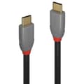Miniatyrbild 3 av 4: LINDY USB-kabel USB 3.2 Gen2x2 USB-C®-kontakt, USB-C®-kontakt 0.50 m Svart, Grå 36900
